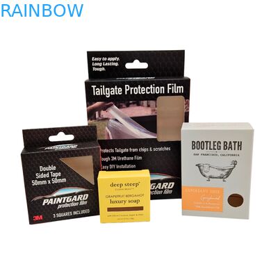 علبة التعبئة والتغليف التجميلية القابلة للتحلل البيولوجي مع تصميم كلاسيكي ومصفوفة لامعة