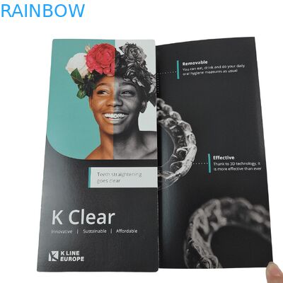 صندوق طقم تقويم الأسنان بشعار مخصص، صندوق تعبئة مصفف الأسنان بتقويم الأسنان مع إدخال ورقي، صندوق تعبئة مصفف الأسنان