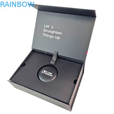 صندوق تغليف مخصص لمقومات الأسنان الشفافة مع إغلاق مغناطيسي بسماكة 350 جرام وتصميم قابل للتخصيص لمقومات الأسنان