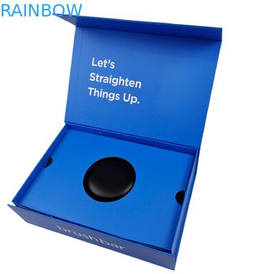 صندوق هدايا فاخر مخصص مع إغلاق مغناطيسي، صندوق تغليف متين بسماكة 350 جرام للمجوهرات ومستحضرات التجميل