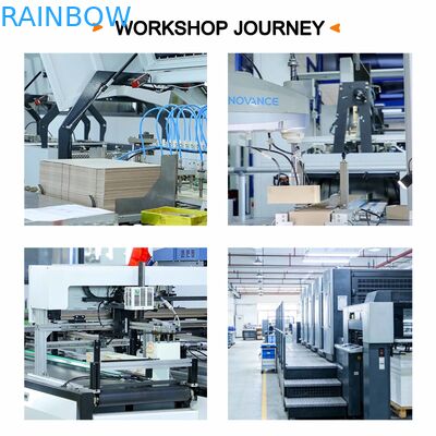 علبة ورقية ذات حجم مخصص مع عرض نافذة واضحة و 350 غرام سمك للتعبئة الغذائية