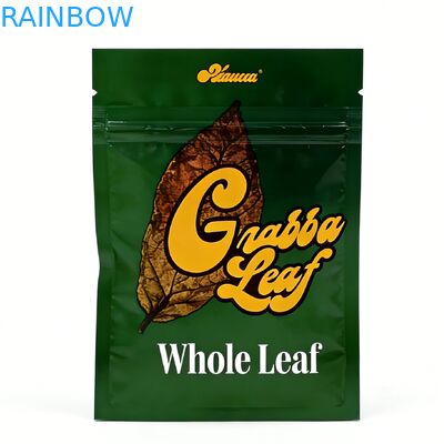 الفراغ المقاوم للأطفال أوراق الألومنيوم قابلة لإعادة التدوير Mylar الصف الغذائي المقاوم للرائحة سيجار أوراق التبغ