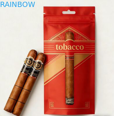 Custom Printed Smell Proof Holographic Mylar Bag with Three Side Seal Ziplock Pouch