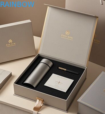 مخصصة فاخرة قابلة للتحلل الحيوي 350 غرام سمك الورق الورقية الورقية صندوق التعبئة والإغراء مجلد لخوذة الأحذية الملابس الشحن هدية