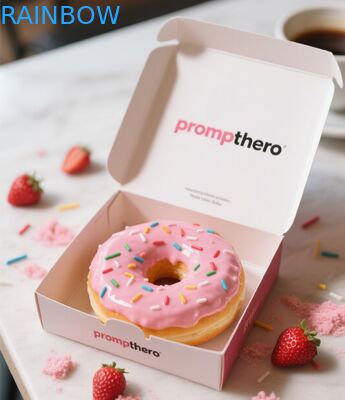 صندوق هدايا قابلة للتحلل البيولوجي قابلة للطي للتغليف المخبز والمعكرونات المعجنة