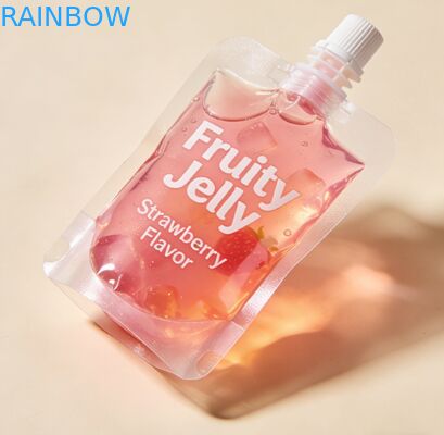 30 مل كيس طلاء طعام مطبوع خصيصًا لعصير الأطفال وعبوات البوري