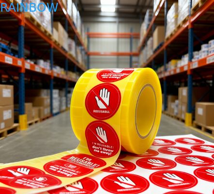 ملصقات فينيل مقاومة للماء مقطوعة حسب الطلب بتصميم هولوغرافي، ملصقات لاصقة بعلامة تجارية مصنعة للمعدات الأصلية للهدايا والحرف اليدوية