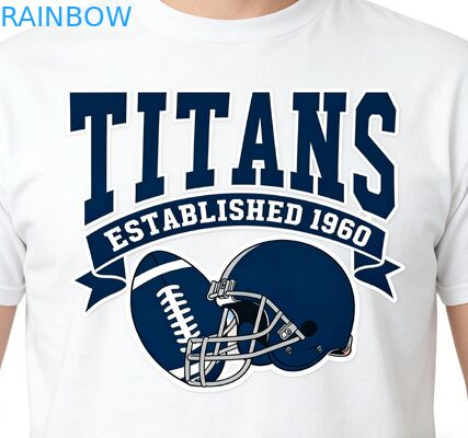 ملصق حراري فضي لامع مخصص مضيء في الظلام بنمط مخصص، ملصق نقل حراري للملابس