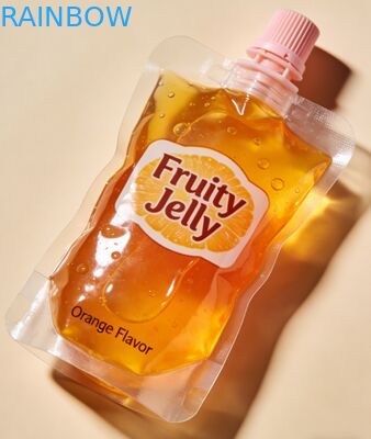 كيس فوهة مخصص بسعة 30 مل للطعام التكميلي للأطفال من هريس الزبادي والفواكه وعصير الأطفال، كيس فوهة بلاستيكي بتصميم خاص