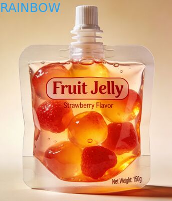 كيس فوهة مخصص بسعة 30 مل للطعام التكميلي للأطفال من هريس الزبادي والفواكه وعصير الأطفال، كيس فوهة بلاستيكي بتصميم خاص