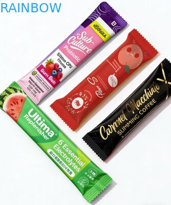 مخصص 1 جرام 3 جرام 5 جرام الحليب مسحوق شاي مسحوق الكولاجين الكيس الحرارة قابل للغلق قابلة لإعادة التدوير PET الألومنيوم احباط مغلفة سستة الغذاء حقيبة