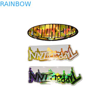 حقائب مايلر غير مضادة للرائحة الهولوجرافية المخصصة مع سحاب قابل لإعادة الإغلاق لتعبئة الوجبات الخفيفة