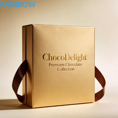 صندوق هدية زفاف مع نافذة واضحة للحلوى والشوكولاتة