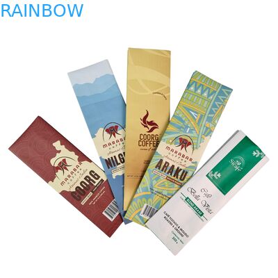 الصف الغذائي عديم الرائحة الوقوف الحقيبة 120 ميكرون للكافي والوجبات الخفيفة التعبئة والتغليف