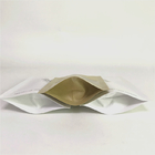 Hot Stamping Stand Up 110 Micron MOPP Kraft Paper Bags