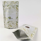 CMYK FDA Gravnre Zipper Tea Packaging Bag 350g مع احباط داخل