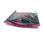 240mic CMYK MOPP Opp Bags Garment Zipper Frosted VMPET For Clothing