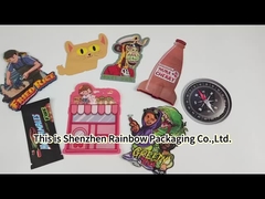 حقيبة مايلر للوجبات الخفيفة مخصصة 3.5 جرام على شكل خاص قابلة لإعادة الإغلاق وسحاب مقاوم للأطفال