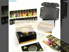 صناديق محاذاة الأسنان الفارغة من ورق الكرافت القابل للتحلل الحيوي بحجم مخصص من المصنع، علب هدايا مجوهرات وساعات مع صندوق مغناطيسي بنقش