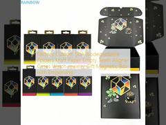 صناديق محاذاة الأسنان الفارغة من ورق الكرافت القابل للتحلل الحيوي بحجم مخصص من المصنع، علب هدايا مجوهرات وساعات مع صندوق مغناطيسي بنقش