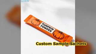 أكياس عينة مستحضرات التجميل المخصصة التعبئة والتغليف الصديقة للبيئة