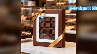 صناديق هدايا مغناطيسية فاخرة مخصصة