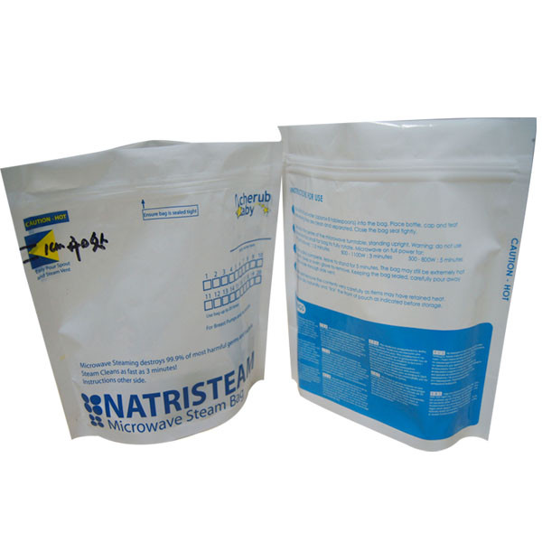 الوقوف الأزرق فراغ ختم أكياس تخزين المواد الغذائية / Microwave فراغ ختم أكياس للأغذية