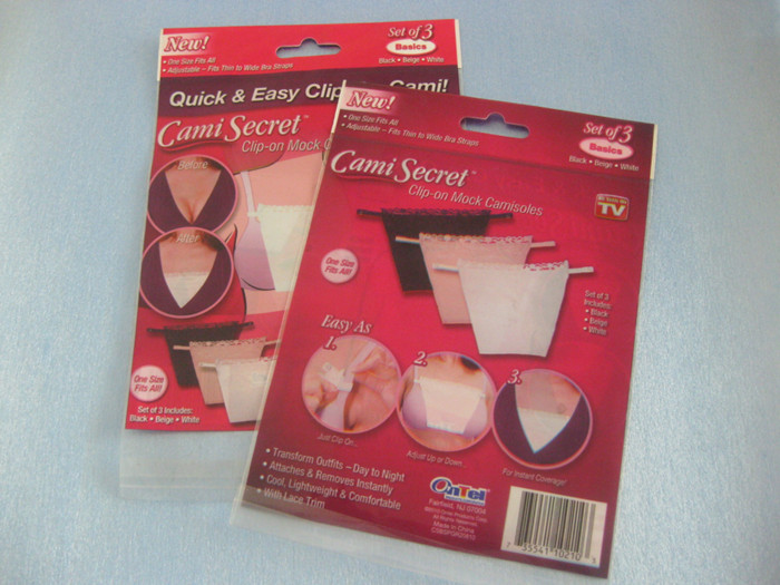 أكياس بلاستيكية حمراء بلاستيكية تغليف كامي حقيبة سرية للالبرازيلي ، الملابس الداخلية النسائية