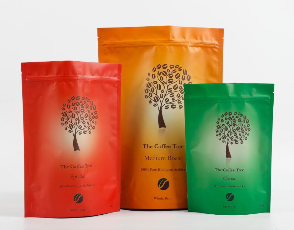 لينة اللمس الوقوف دوق-باي كوكي سناك كيس التغليف كيس القنب مع زيبر