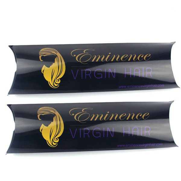 مخصص مطبوعة الشعر التمديد ورقة مربع التعبئة والتغليف ، ورقة الشعر التمديد مربع