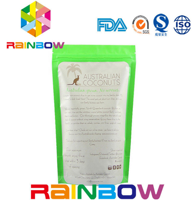 تغليف حسب الطلب وجبة خفيفة تغليف زيبلوك لتعبئة البذور الوقوف حتى أسفل مجمعة