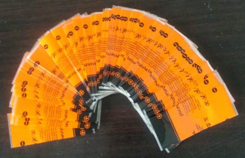 صناعة المشروبات المطبوعة تقليص الأكمام تسميات البلاستيك تسمية انكماش للشكل Bottole