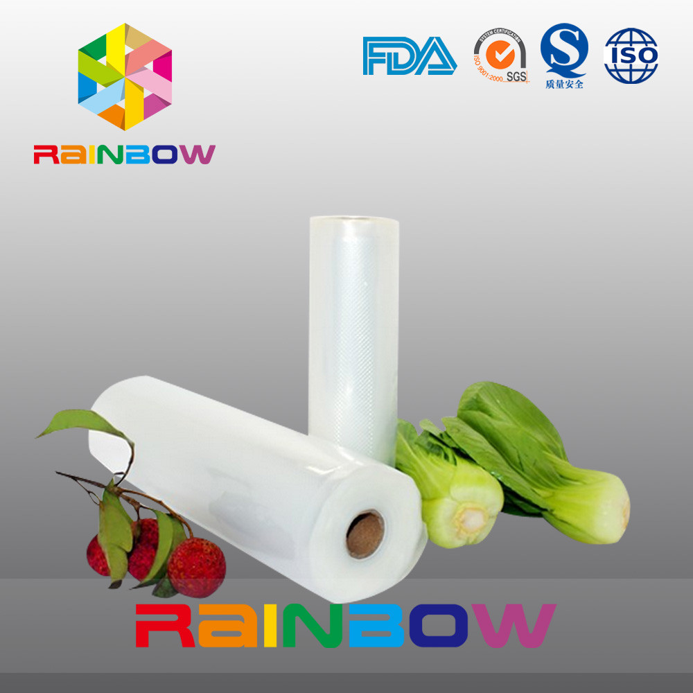 كيس التخمين الفراغية المنسوجة الغذائية مدفوعة ، كيس الفراغ الشبكة الكاملة