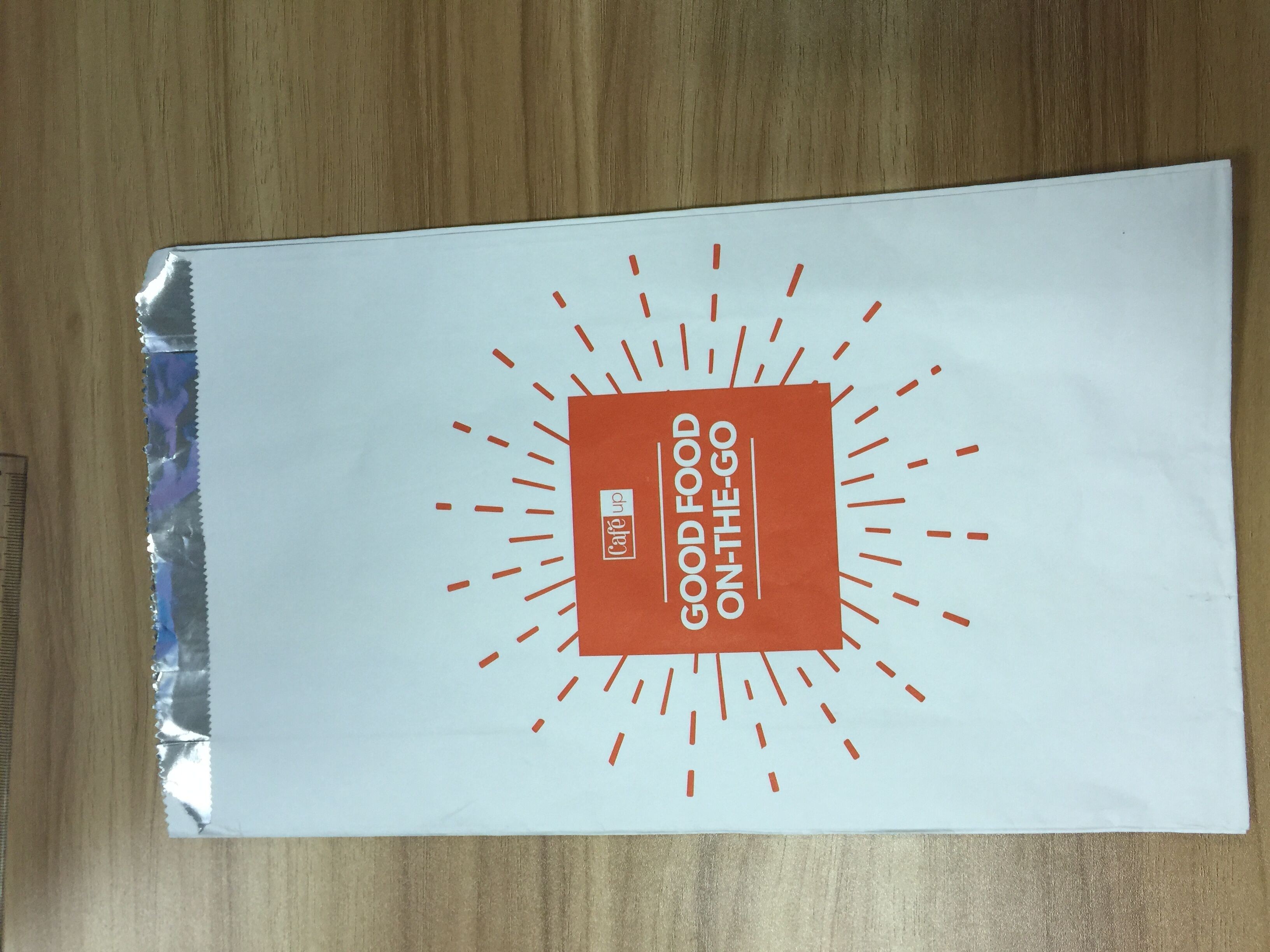 ورق تغليف ورق الكرافت المحشو بالورق داخل أكياس تغليف الدجاج المشوي حسب الطلب