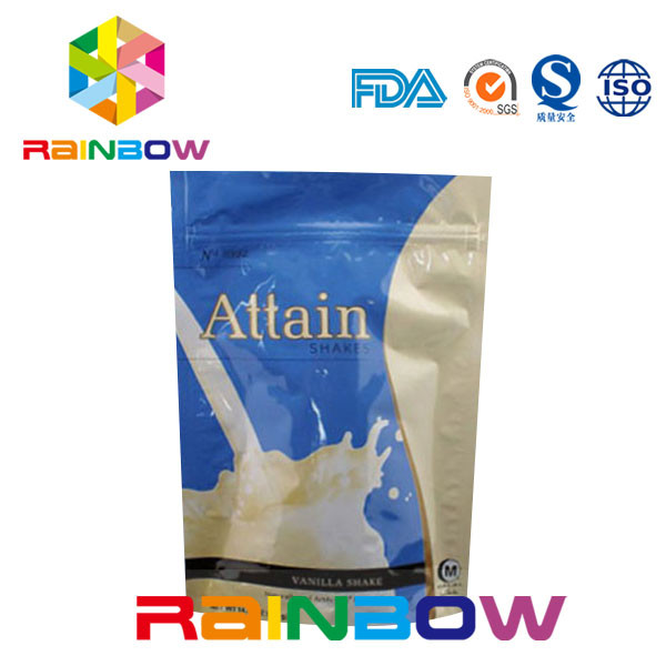 بروتين مصل اللبن الملون بطبقة من بروتين مصل اللبن مع سحاب