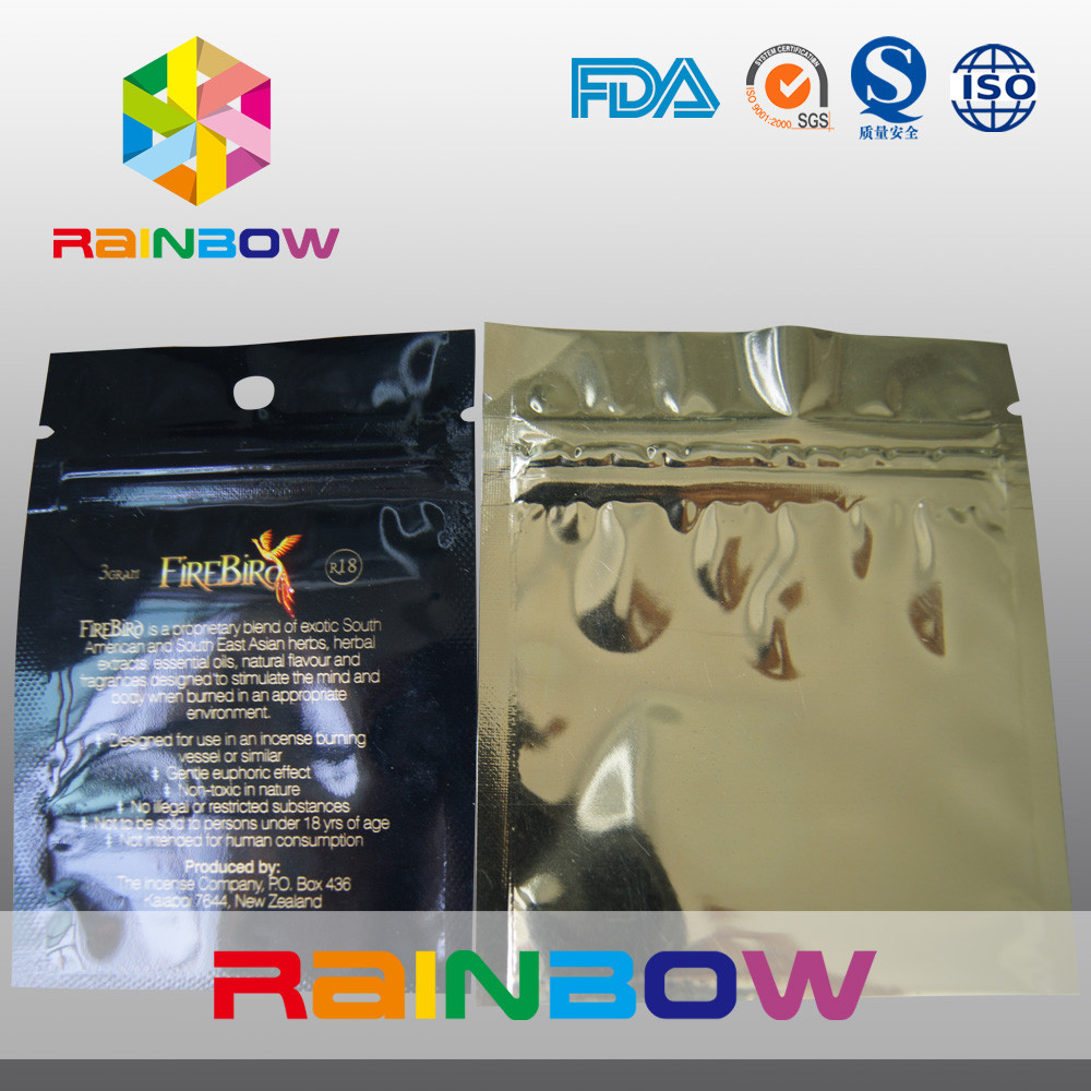 شقة ثلاثة جوانب مختومة سستة احباط مايلر مع ثقب هانج