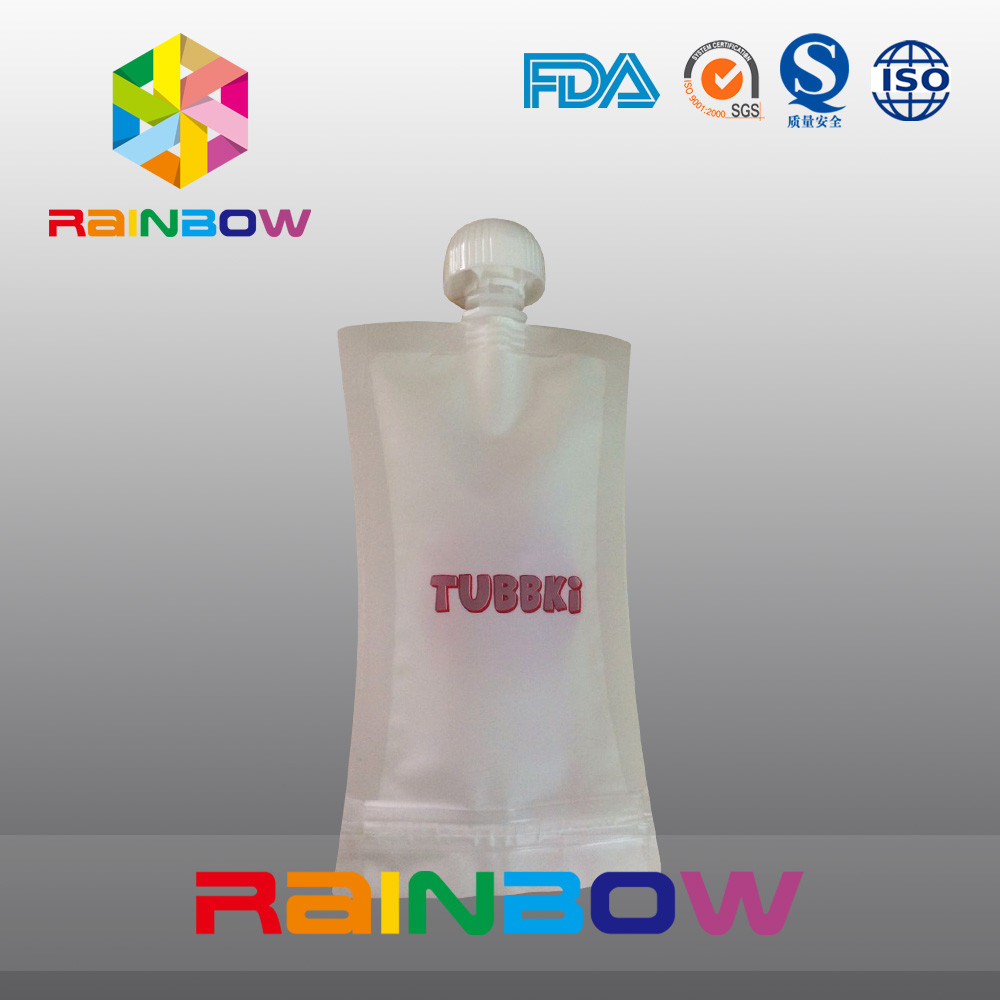 الغذاء الصف أغذية الأطفال الحقيبة الحقيبة صنبور التعبئة والتغليف مع أعلى السوستة ودائم سحاب