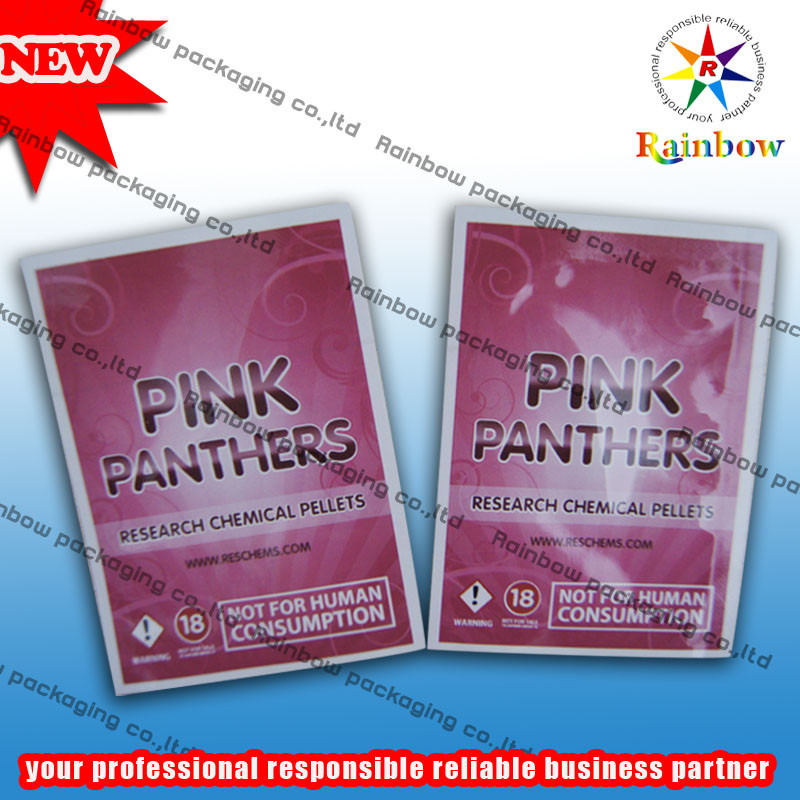 تخصيص ثلاثة الجانب ختم كيس تغليف مستحضرات التجميل في المواد مغلفة