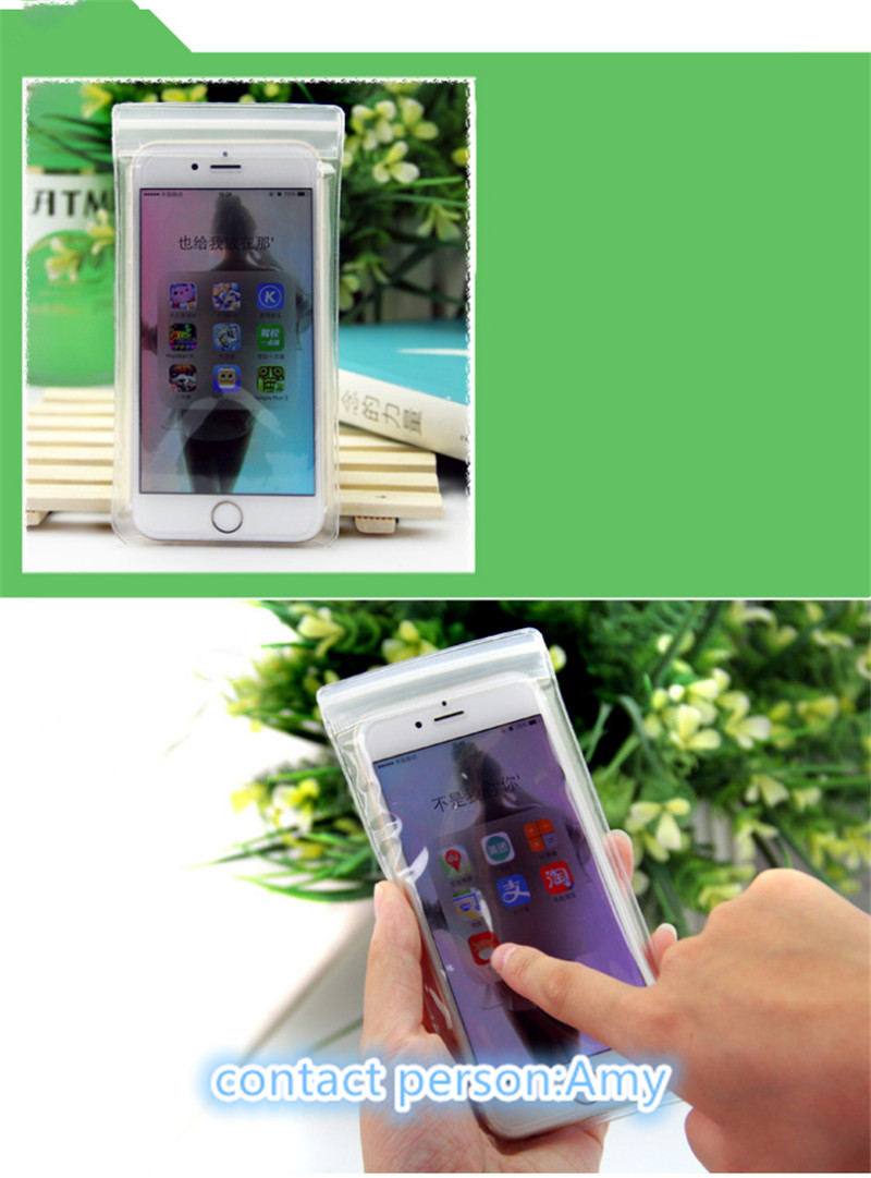 إيفا تغليف الحقائب البلاستيكية ، حقيبة سستة المنزلق متجمد للهاتف الخليوي