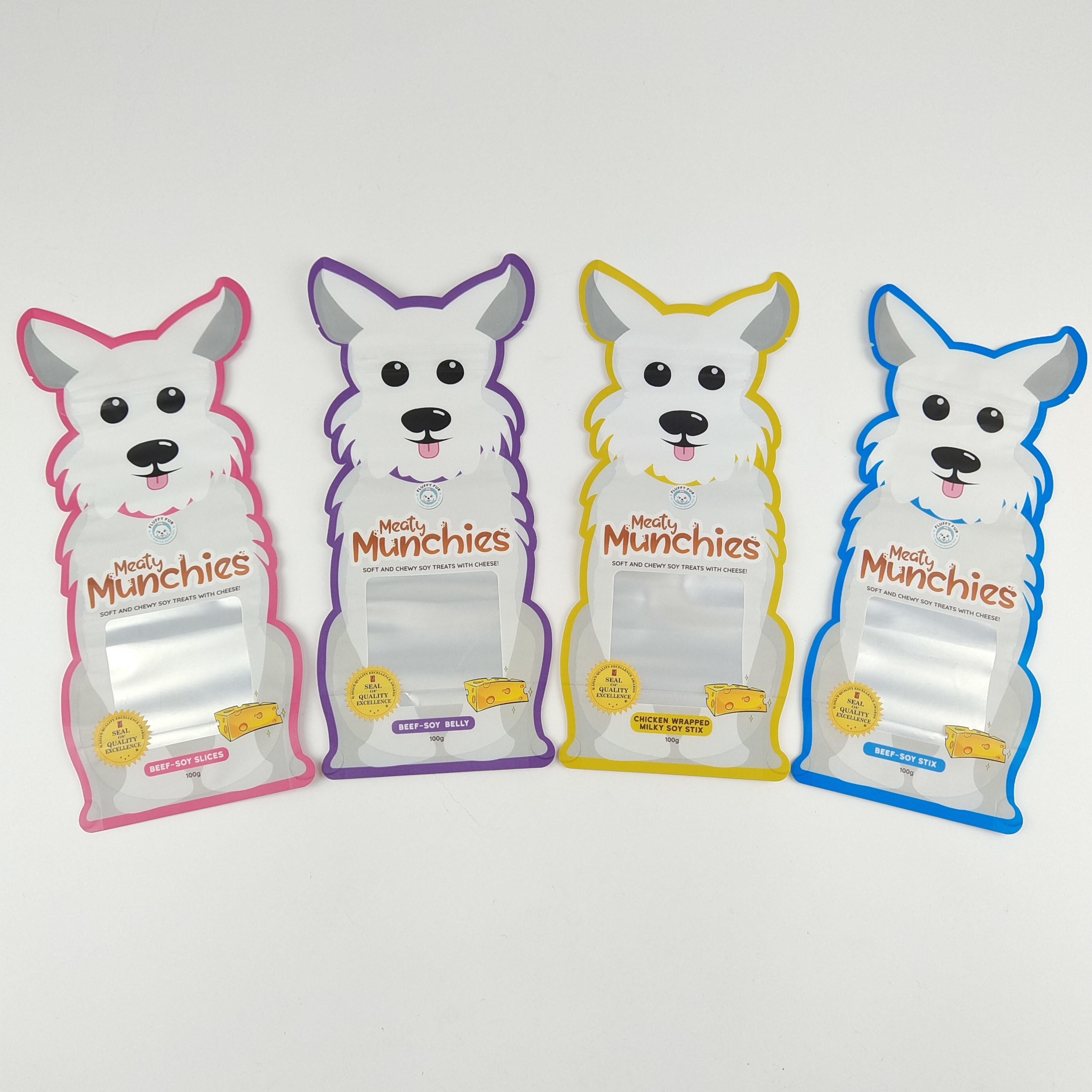 أكياس مايلر مطبوعة بشكل غير منتظم على شكل الهولوغرام 3.5 جرام - 28 جرام حقيبة مقاومة للرائحة للأطفال