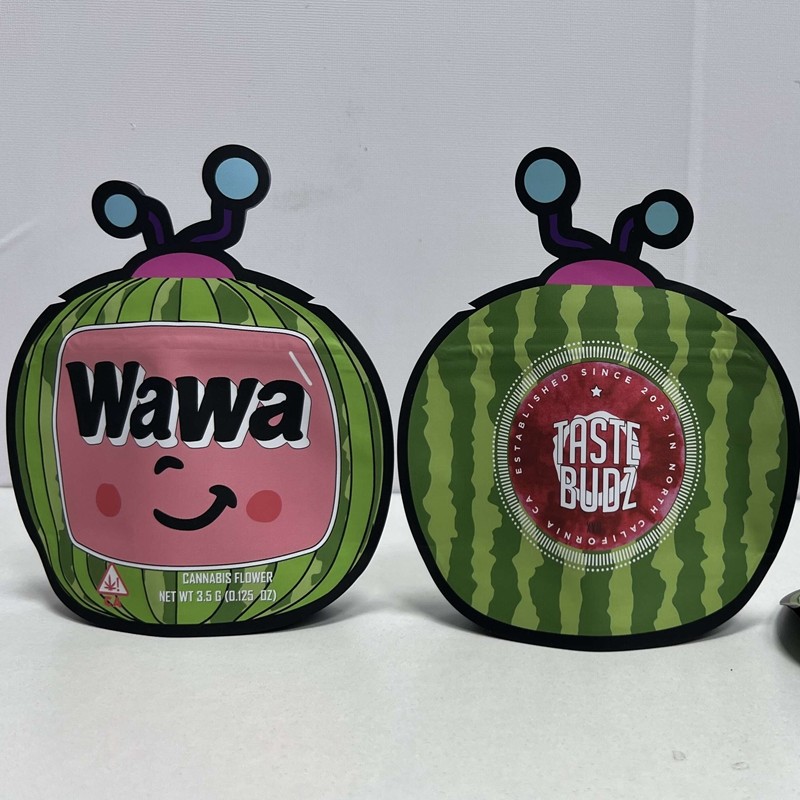 رقائق البخور البلاستيكية العشبية التعبئة والتغليف مايلر حقيبة الوقوف الحقيبة زهرة القنب