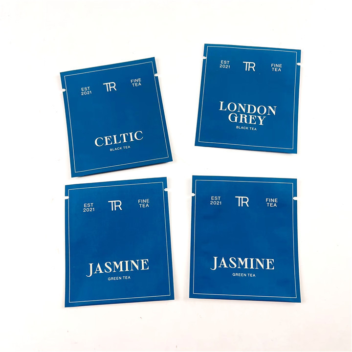 أكياس مايلر للطباعة والتغليف 500 قطعة لأكياس ختم الحرارة للشاي الأخضر الأسود