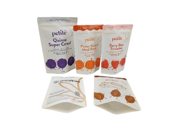 أكياس ورق الكرافت القابلة للتحلل الحيوي، أكياس تغليف المواد الغذائية