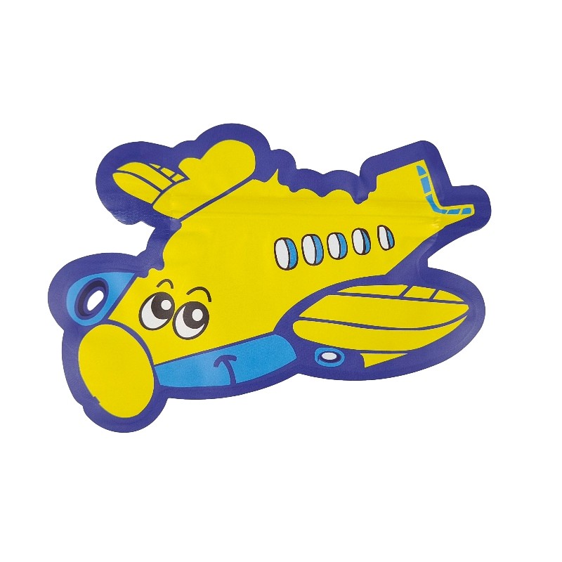 الطباعة الثلاثية الأبعاد يموت قطع كيس مايلر 3.5 جرام 7 جرام زيبلوك خاص غير منتظم الشكل