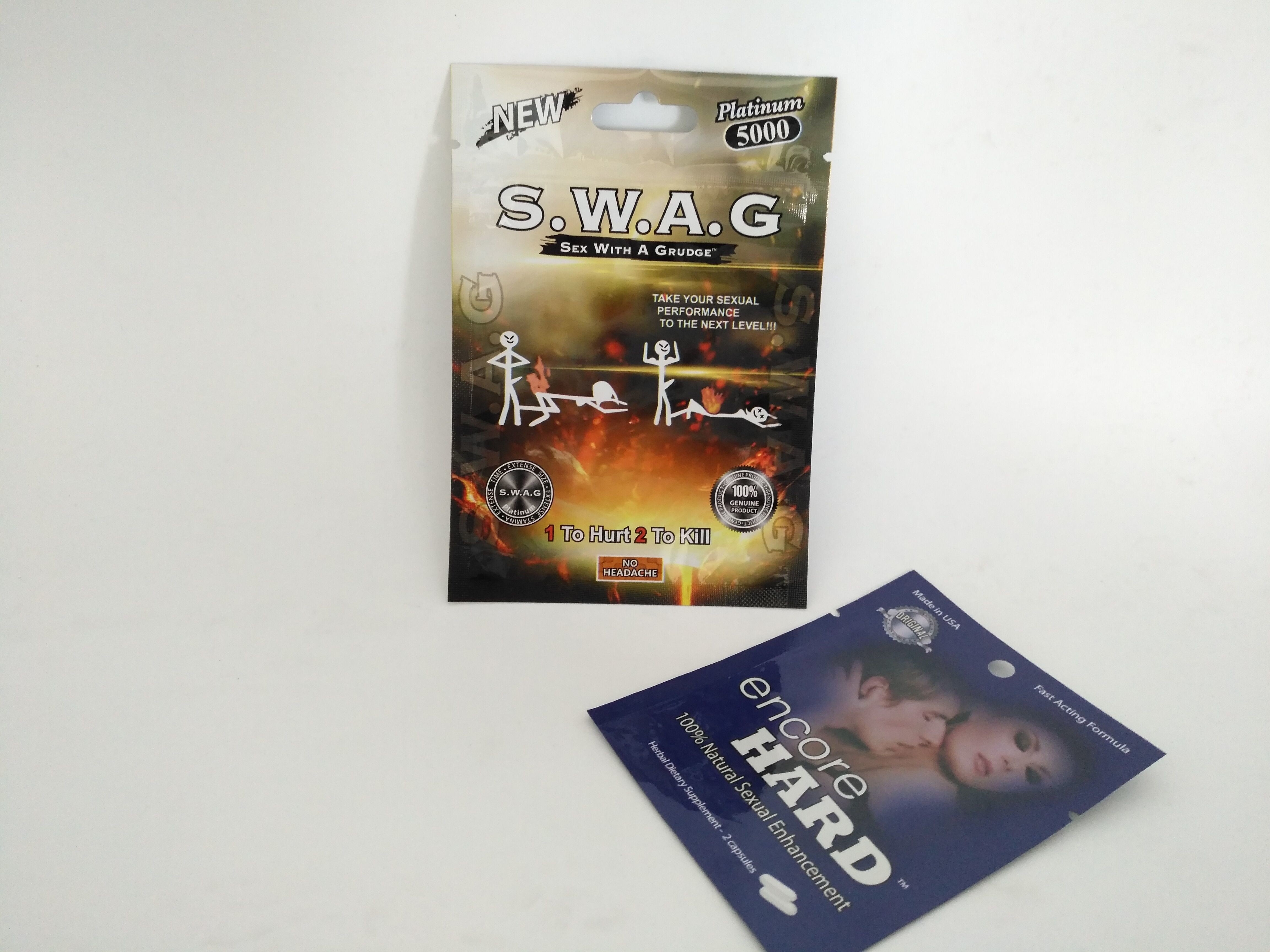 3 ختم جانبية حبوب منع الحمل الحقيبة أكياس تمزق الشقوق للحصول على الظهور كبسولة بودرة الثابت