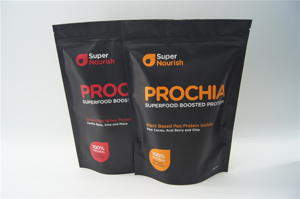 SGS Stand up Spice Packaging Bags Spell Proof Ziplock Aluminium Foil Bag