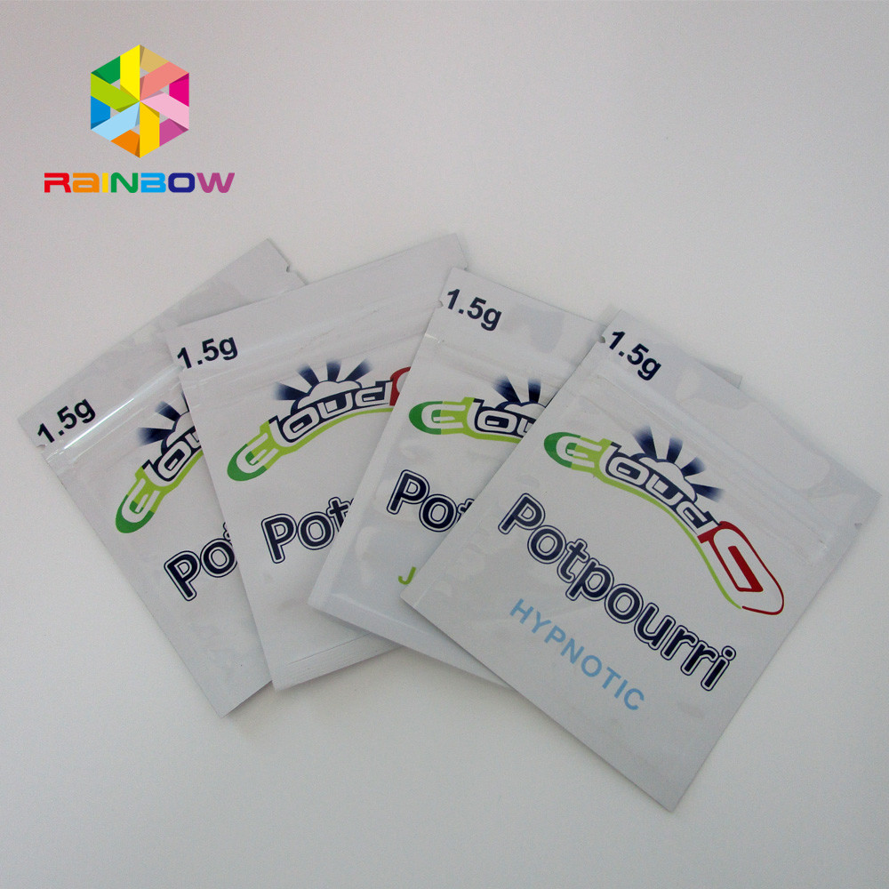 أكياس تعزيز حبوب منع الحمل ذكر 3 - الجانب ختم الرمز البريدي الحقيبة المسطحة التعبئة والتغليف مع هانغ هول