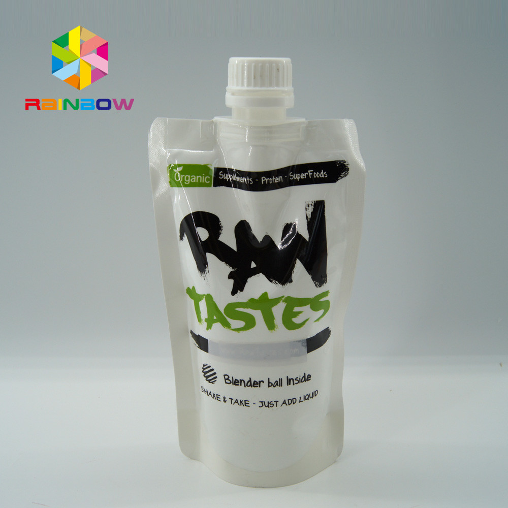 حقيبة تغليف العسل مخصصة المطبوعة مع صنبور / الوقوف الحقيبة لعسل النحل