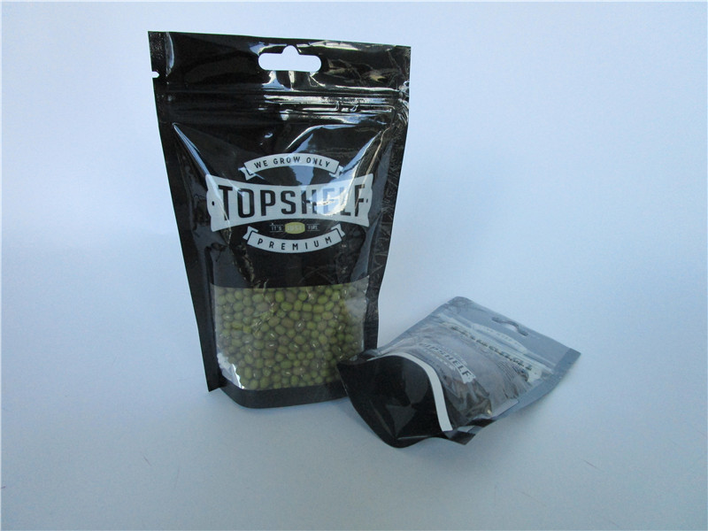 مايلر زيبلوك الماريجوانا كيس التغليف الحقيبة القنب بذور التعبئة والتغليف الخاصة Lable الحقيبة البلاستيكية