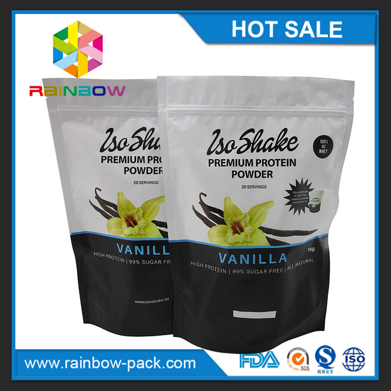 ماتي الانتهاء من الألومنيوم احباط انهض واغلاق أغلفة التغذية بروتين مسحوق التغذية